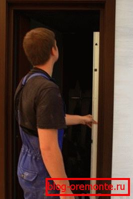 замеры відэа як усталяваць міжпакаёвыя дзверы