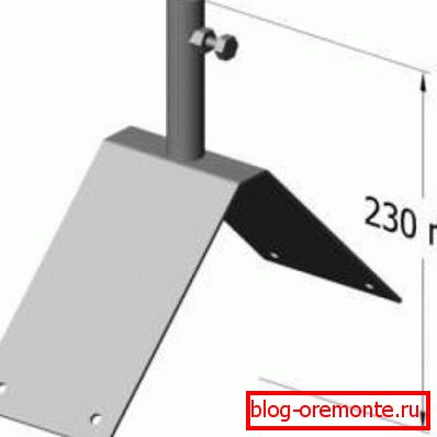 Стандартнае коньковая мацаванне для ветрака