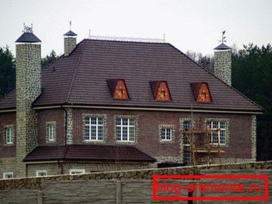 вальмовые дах