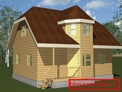 3D праект недарагога дома