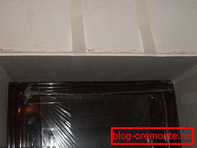 Дзвярныя адхоны з гіпсокартона