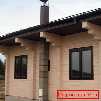 Знешні канал дымоудаленія з керамічны труб