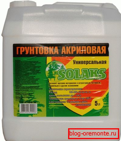 акрылавая грунтоўка акрылавая грунтоўка