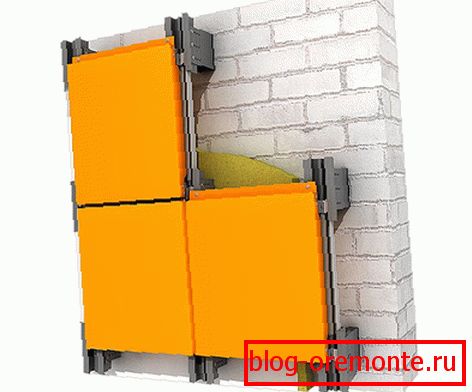 Алюмініевая вогнеўстойлівая фасадная сістэма алюкобонд