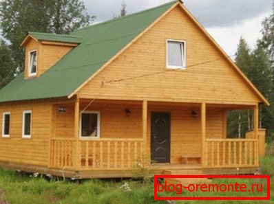 Брусовой дачны домік Брусовой дачны домік