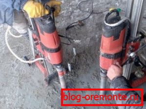 Бурэнне ў бетоне праводзіце да шліфавальных работ Бурэнне ў бетоне праводзіце да шліфавальных работ