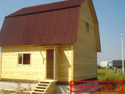 Дачны Брусчатые домік 5х4. Дачны Брусчатые домік 5х4.