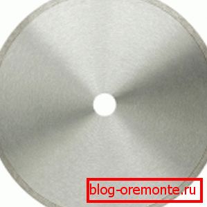 Дыск отрезной суцэльны алмазны Дыск отрезной суцэльны алмазны