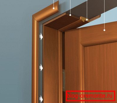 Даборы для дзвярэй і ліштва