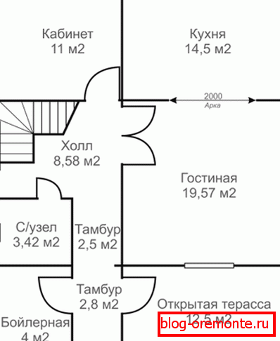 Дом 8х10 з двума паверхамі Дом 8х10 з двума паверхамі