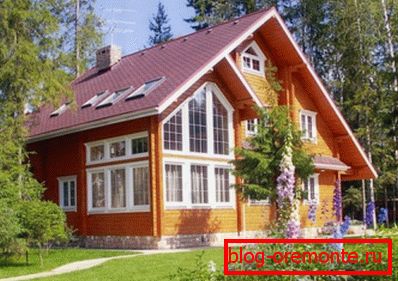 Дом з клееных брусаў Дом з клееных брусаў