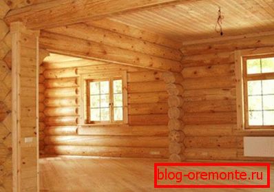 Хата з ацыліндраванага бервяна