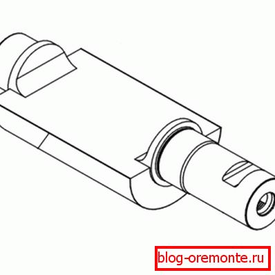 Эксцэнтрычны вал вібратара. Эксцэнтрычны вал вібратара.