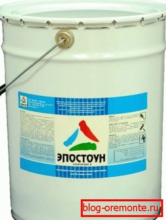 Эпаксідны фарбавальнік Эпостоун. Эпаксідны фарбавальнік Эпостоун.
