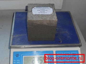Вымярэнне масы матэрыялу