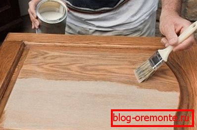 Падоўжная афарбоўка пры дапамозе пэндзля Падоўжная афарбоўка пры дапамозе пэндзля