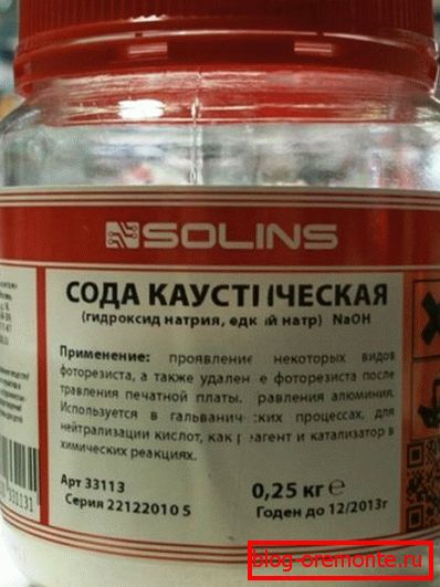 каўстычнай сода каўстычнай сода