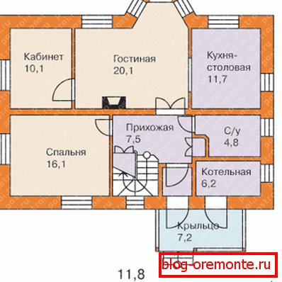 мур производится в строгом соответствии с проектом и указанных в нем типов соединений и перевязок, чтобы в итоге получились внутренние помещения необходимых габаритов и заданной конфигурации