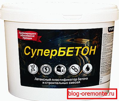 Комплексная дабаўка для раствора.