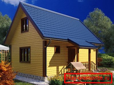 Катэдж з гасцінай, спальняй і кухняй Катэдж з гасцінай, спальняй і кухняй