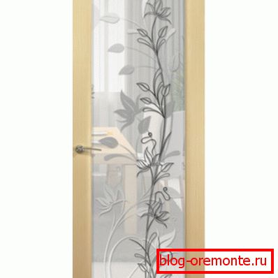 Міжпакаёвыя дзверы са шклом Міжпакаёвыя дзверы са шклом