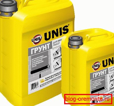 Мінеральная грунтоўка для газабетону Мінеральная грунтоўка для газабетону
