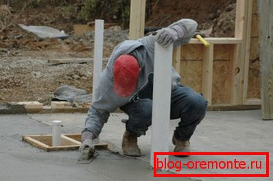 На фота - выраўноўваць паверхню можна толькі да схоплівання На фота - выраўноўваць паверхню можна толькі да схоплівання
