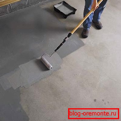 На фота - афарбоўка бетоннага пакрыцця На фота - афарбоўка бетоннага пакрыцця