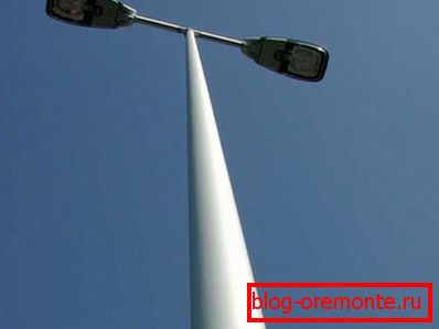 На фота жалезабетонныя апоры вонкавага асвятлення тыпу СНЦс На фота жалезабетонныя апоры вонкавага асвятлення тыпу СНЦс