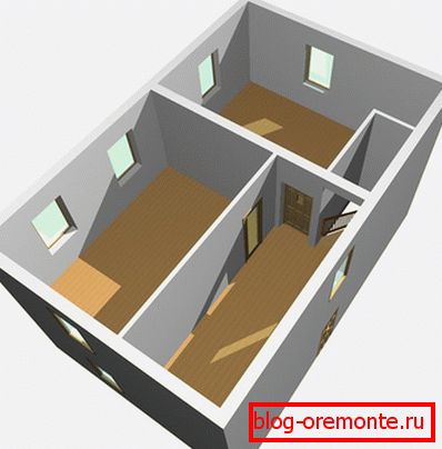 Вызначэнне плошчы пакоя