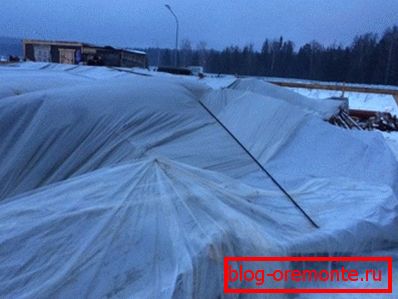 Асаблівасці будаўніцтва істужачнага падмурка зімой Асаблівасці будаўніцтва істужачнага падмурка зімой