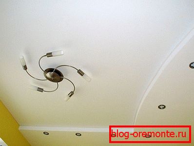 падвесны из гипсокартона