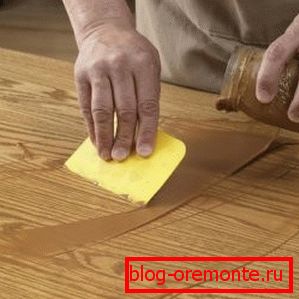 Робім шпаклевку плоскасці