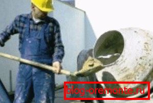 Пры падрыхтоўцы ў бетонамяшалкі можна разлічваць суадносіны ў лапатай Пры падрыхтоўцы ў бетонамяшалкі можна разлічваць суадносіны ў лапатай