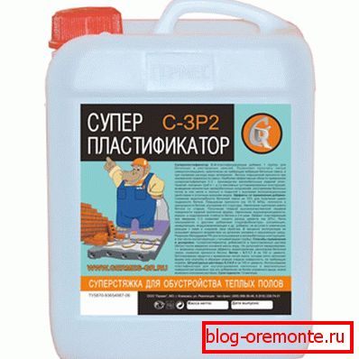 Прыклад пластыфікатару, які павялічвае эластычнасць гатовай канструкцыі Прыклад пластыфікатару, які павялічвае эластычнасць гатовай канструкцыі