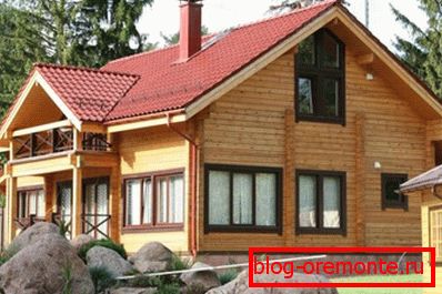 Праект драўлянага дома Праект драўлянага дома