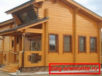 Праект катэджа ў фінскім стылі Праект катэджа ў фінскім стылі