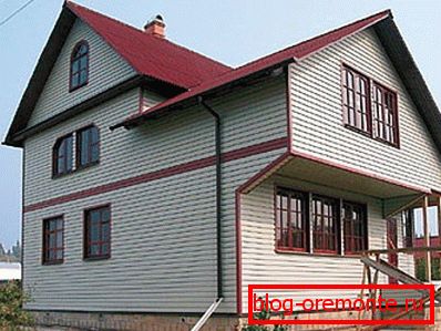 абшыўка сайдынгам праектаванне ганка