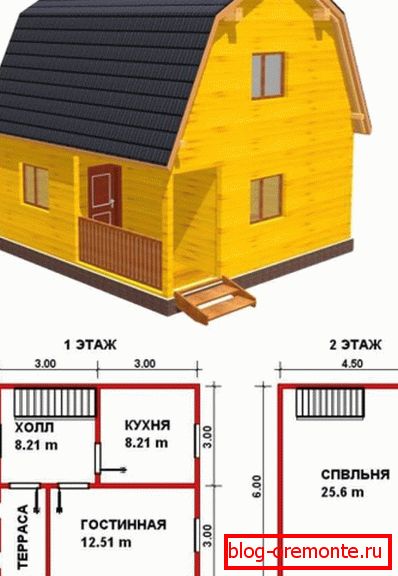 Прафесійны праект Брусчатые дома.