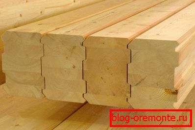 Прафіляваны клеены брус Прафіляваны клеены брус