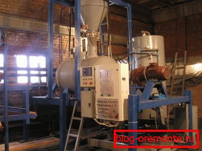 Прамысловае абсталяванне для вырабу газабетону Прамысловае абсталяванне для вырабу газабетону