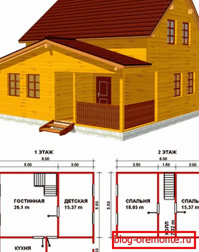 Разлік пабудовы 8х8