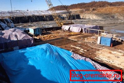 Намёты на прамысловым будаўнічым аб'екце Намёты на прамысловым будаўнічым аб'екце