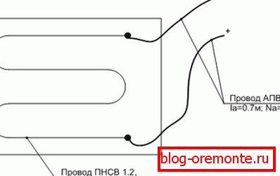 Схема падлучэння сістэмы абагравання Схема падлучэння сістэмы абагравання