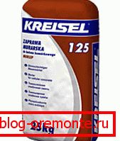 Шпаклевка для газабетону прадаецца ў мяшках па 25 кілаграмаў Шпаклевка для газабетону прадаецца ў мяшках па 25 кілаграмаў