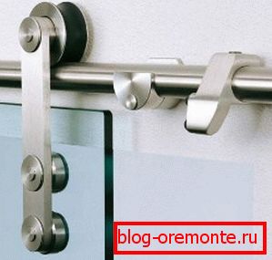 Ролікавы механізм для шкляных дзвярэй Ролікавы механізм для шкляных дзвярэй