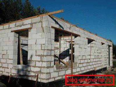 Будаўніцтва хаты з газабетону Будаўніцтва хаты з газабетону