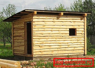 Будаўніцтва невялікі лазні