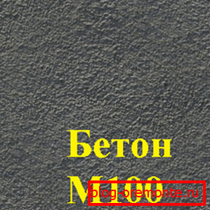 Структура бетону М100 Структура бетону М100