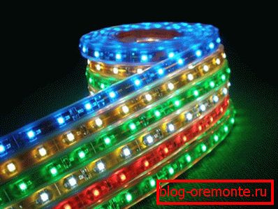 святлодыёдным стужка RGB